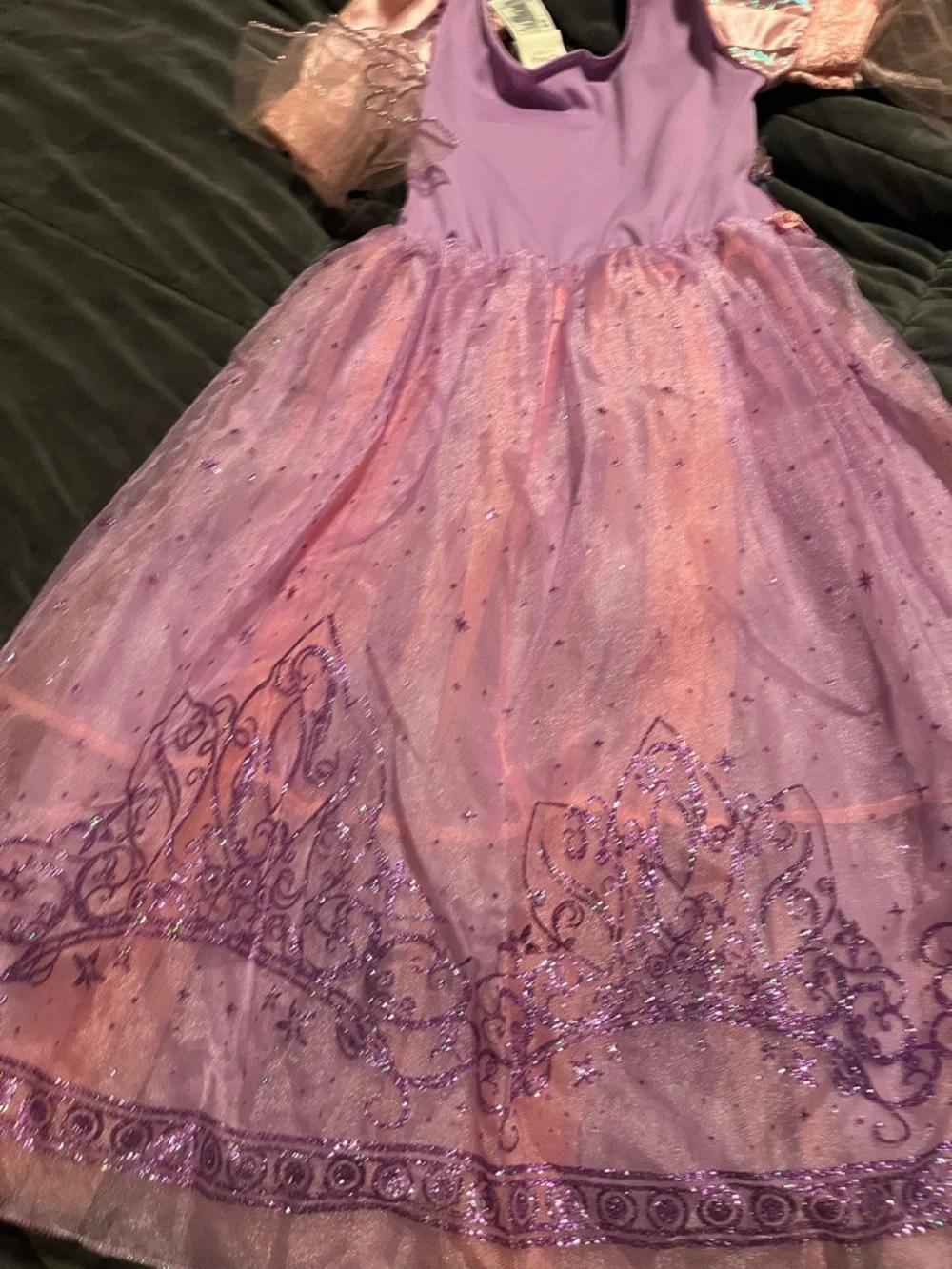 Disney Purple Shimmer Rapunzel Princess Dress - Picture 7 of 7